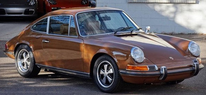Porsche 415 Sepia Brown Basecoat Clearcoat Quart Complete Paint Kit