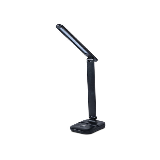 PowerPac USB LED Desk Lamp, children learning Table Lamp (PP1302) Black