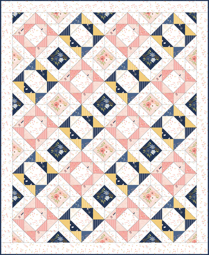 Pre-order Diamonds Take Shape Quilt Pattern by Chantelle Bailey