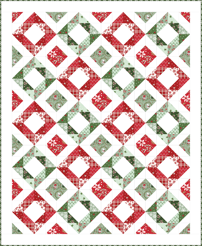 Pre-order Diamonds Take Shape Quilt Pattern by Chantelle Bailey