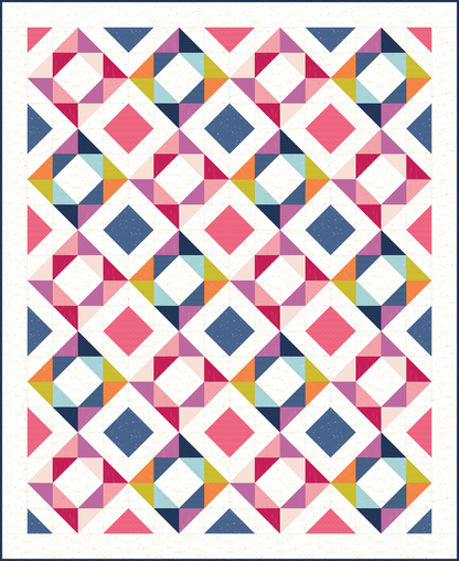 Pre-order Diamonds Take Shape Quilt Pattern by Chantelle Bailey