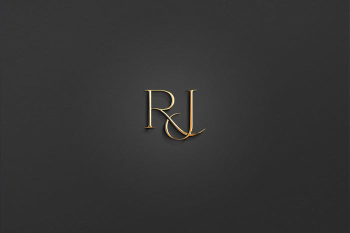 R & J - Letter Logo Design | Instant Download | Premade Logo | Wedding Logo | Couple Logo