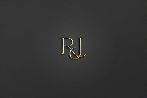 R & J - Letter Logo Design | Instant Download | Premade Logo | Wedding Logo | Couple Logo