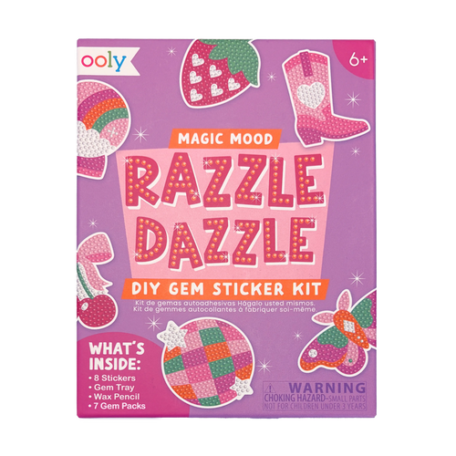 Razzle Dazzle Mini DIY Gem Sticker Kit - Magic Mood - 8 Stickers