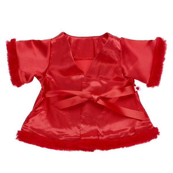 Red Fuzzy Robe - Build-A-Bear Workshop Australia