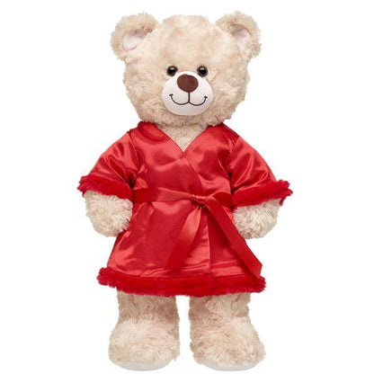 Red Fuzzy Robe - Build-A-Bear Workshop Australia
