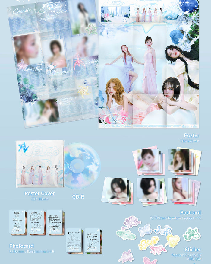 Red Velvet - 7TH MINI ALBUM [Cosmic] (Poster Ver.) (2 Versions)