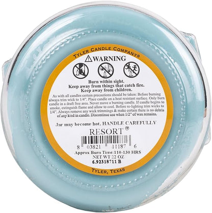 Resort 22 oz 2 Wick Tyler Candle