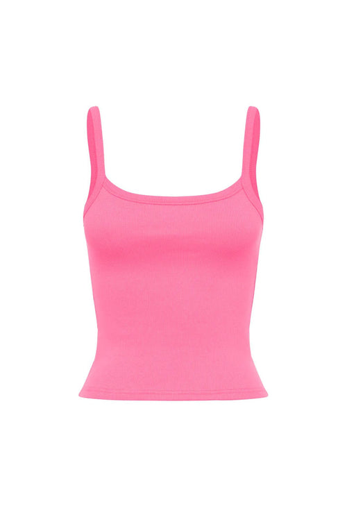 Ribbed Singlet Rosa Rosa