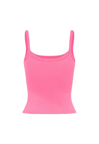 Ribbed Singlet Rosa Rosa