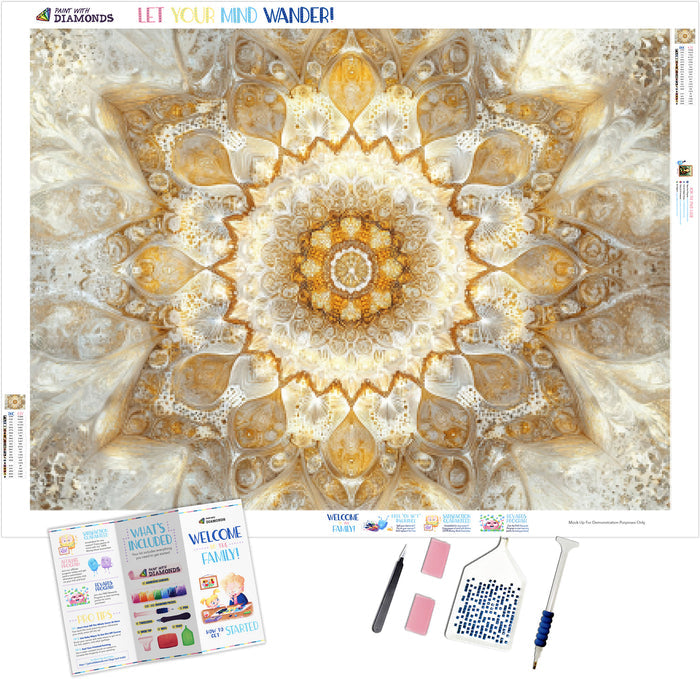 Rich Golden Mandala