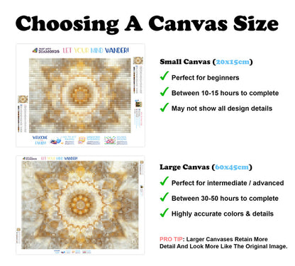 Rich Golden Mandala
