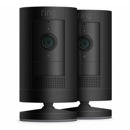Ring Battery Stick Up Cam Camera 2 Pack - Black | B0CGCH5WTT Ring Euronics Ireland