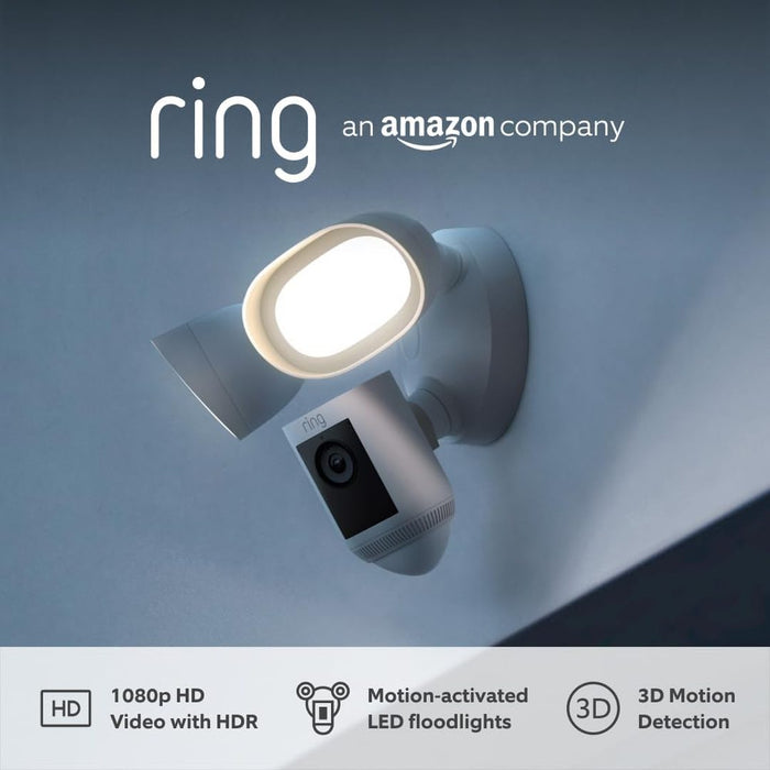Ring Floodlight Cam Wired Pro | B0CG6WS7BZ Ring Euronics Ireland