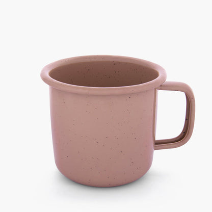 Rolled Enamelware Mug Set