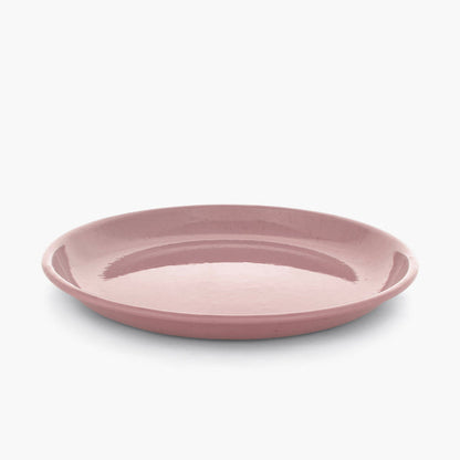 Rolled Enamelware Plate Set