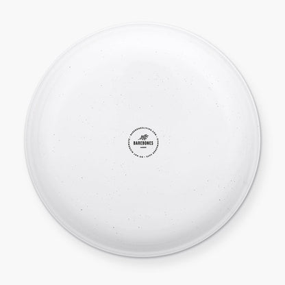 Rolled Enamelware Plate Set