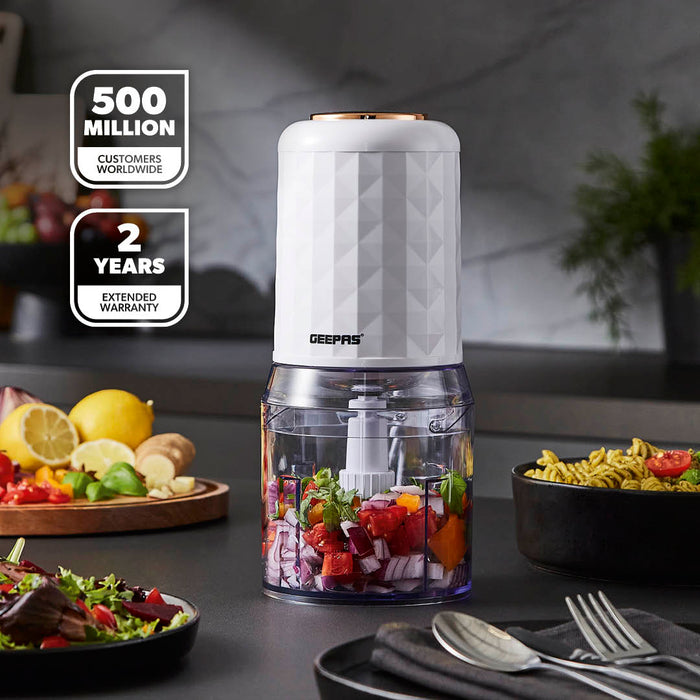 Rose Gold 500ml Mini Multi-Functional Food Processor