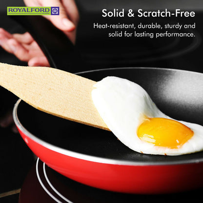 Royalford | Wooden Bamboo Kitchen Utensil Set Royalford