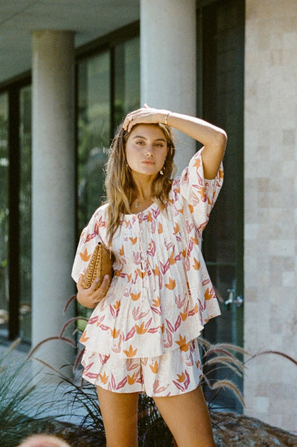 SAMPLE-Leta Top - Floral
