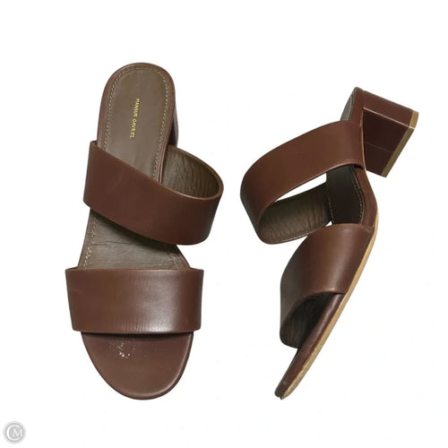 Sandals Designer By Mansur Gavriel In Brown, Size: 9.5