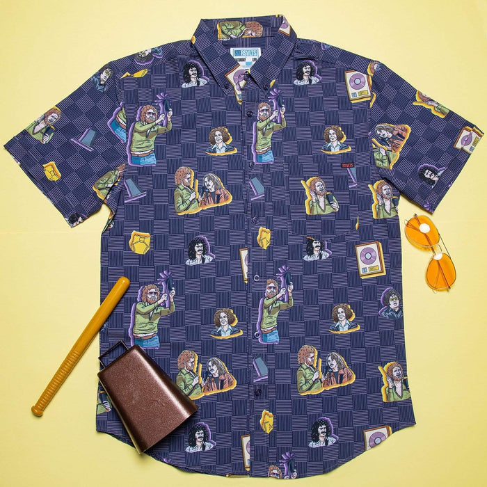 RSVLTS SNL Short Sleeve Shirt Saturday Night Live "More Cowbell" – KUNUFLEX Short Sleeve Shirt
