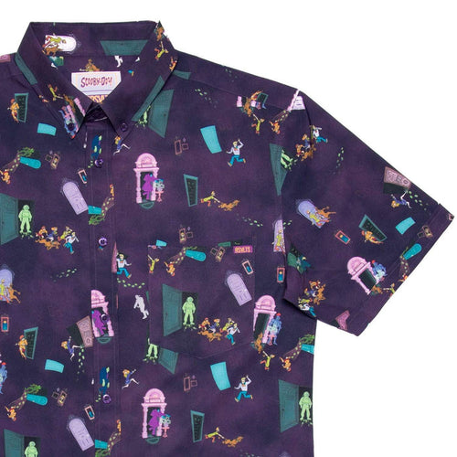 RSVLTS XS Scooby-Doo Short Sleeve Shirt Scooby-Doo "RUH ROH" – KUNUFLEX Short Sleeve Shirt