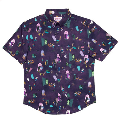 RSVLTS Scooby-Doo Short Sleeve Shirt Scooby-Doo "RUH ROH" – KUNUFLEX Short Sleeve Shirt