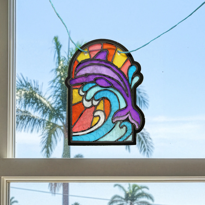 Scratch & Scribble Mini Window Banner Kit - Ocean - 6 Cards