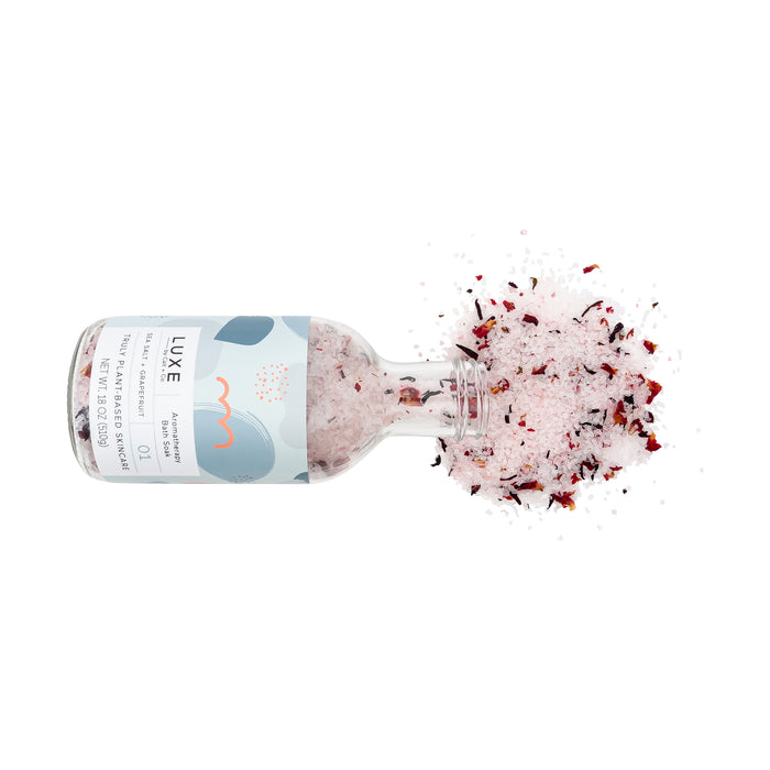 Sea Salt + Grapefruit Aromatherapy Bath Salt Soak