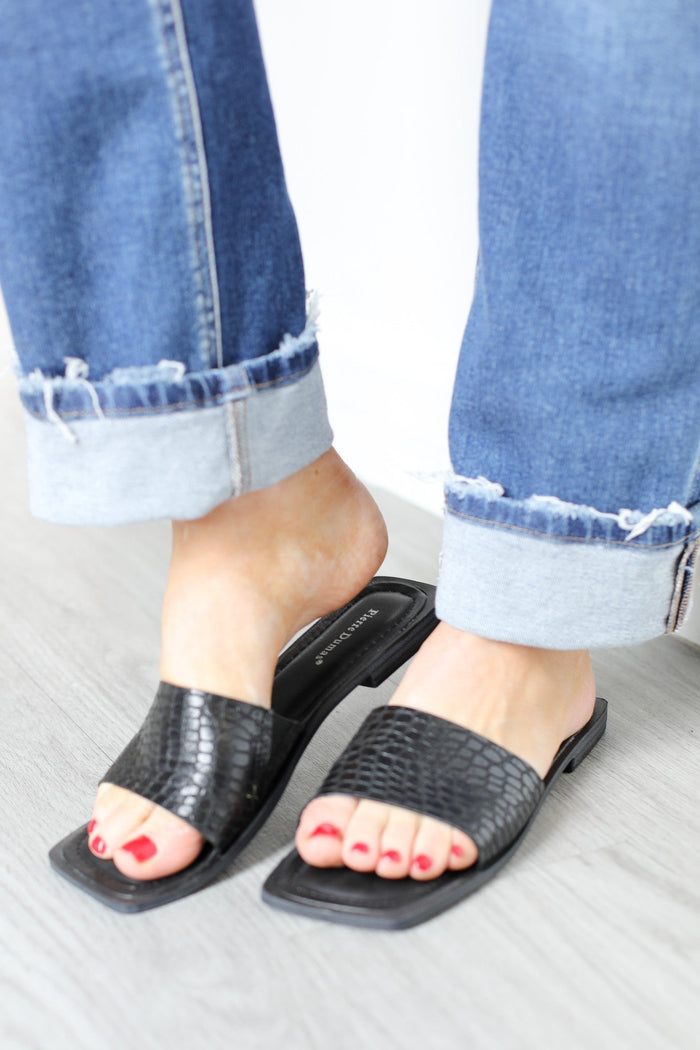 Second Glance Slide Sandals *Final Sale*