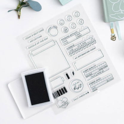 Self Care Stamp Set - Archer and Olive