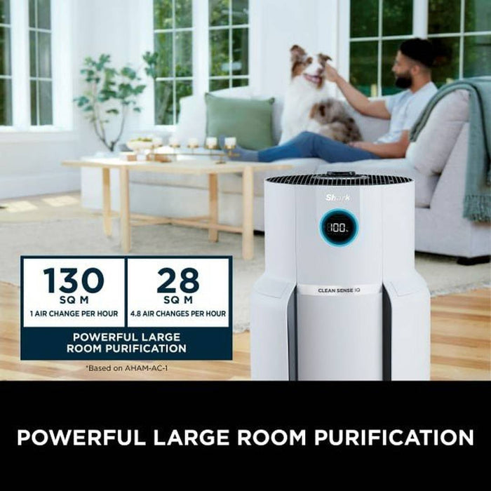 Shark NeverChange5 Air Purifier - White | HP300UK Shark Air Purifier Euronics Ireland