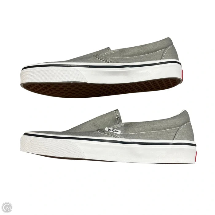 Shoes Sneakers By Vans In Grey, Size: 6