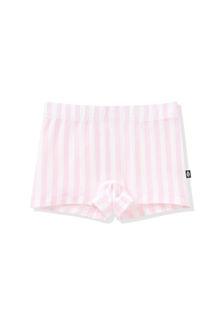 Product photo of the soft and breathable Shorties in Small Sakura Stripe