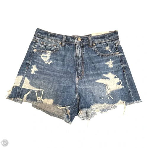 Shorts By American Eagle In Blue Denim, Size: 8