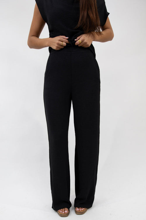 Simple Elegance Wide Leg Pants