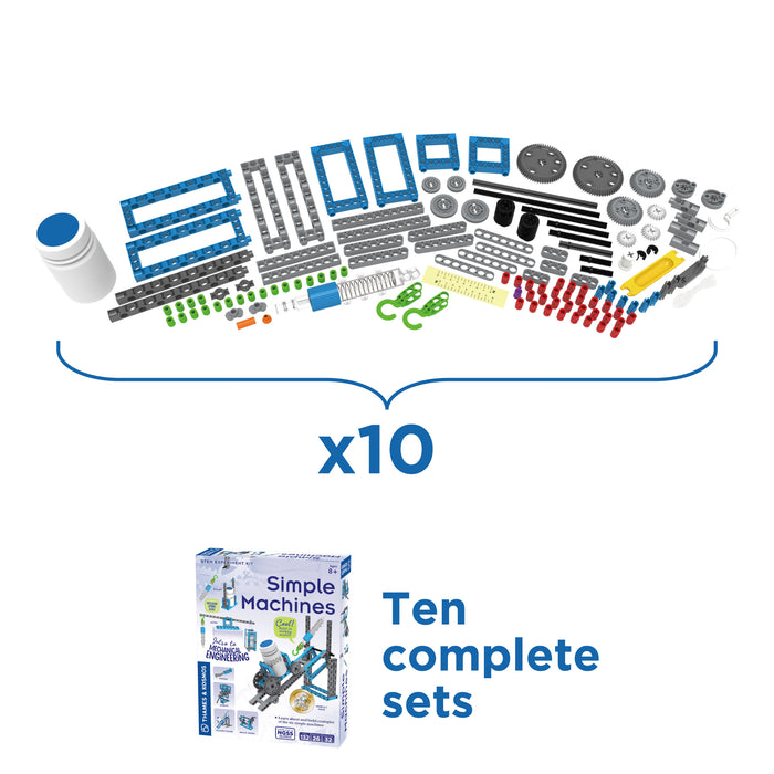 Simple Machines - Classroom Bundle 10-Pack STEM Thames & Kosmos