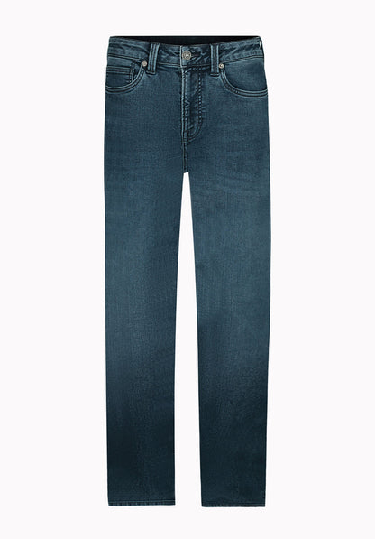 Six Men's Straight Freedom Flex Jeans, Whiskered - BM26018