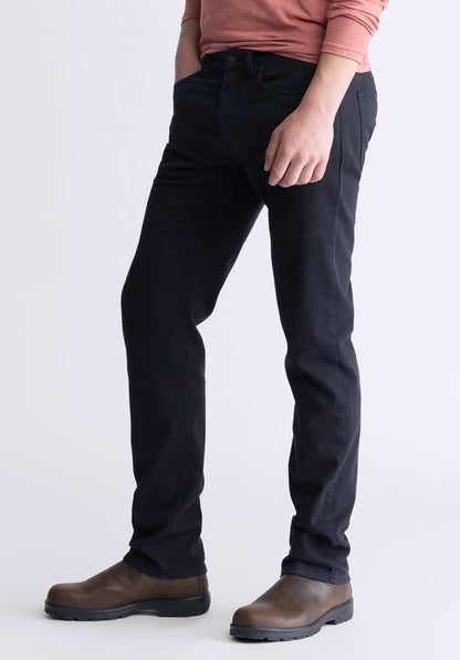 Buffalo Men Pants Black Woven Casual Pants Stretch