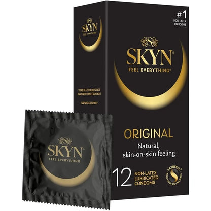 12 Pack SKYN® Original Non - Latex Condoms