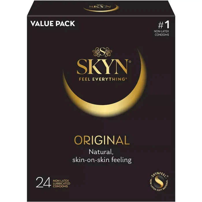 24 Pack SKYN® Original Non - Latex Condoms