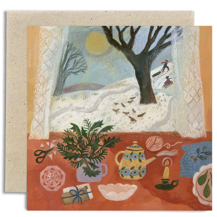 Slow Snow Day Card