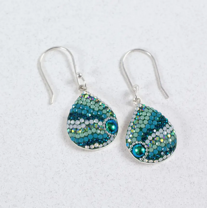 Small Radiant Pearl Earrings