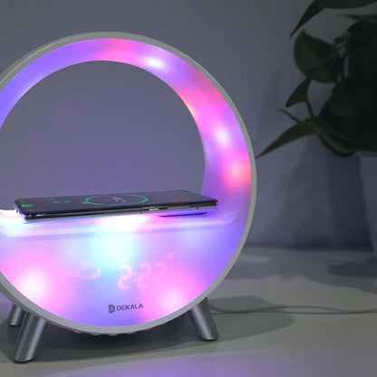 wireless charging alarm clock