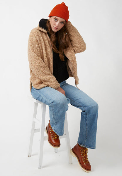Buffalo Women Sweaters Black Knit Sweaters Long-Sleeve Silhouette Cozy Sweater Knit