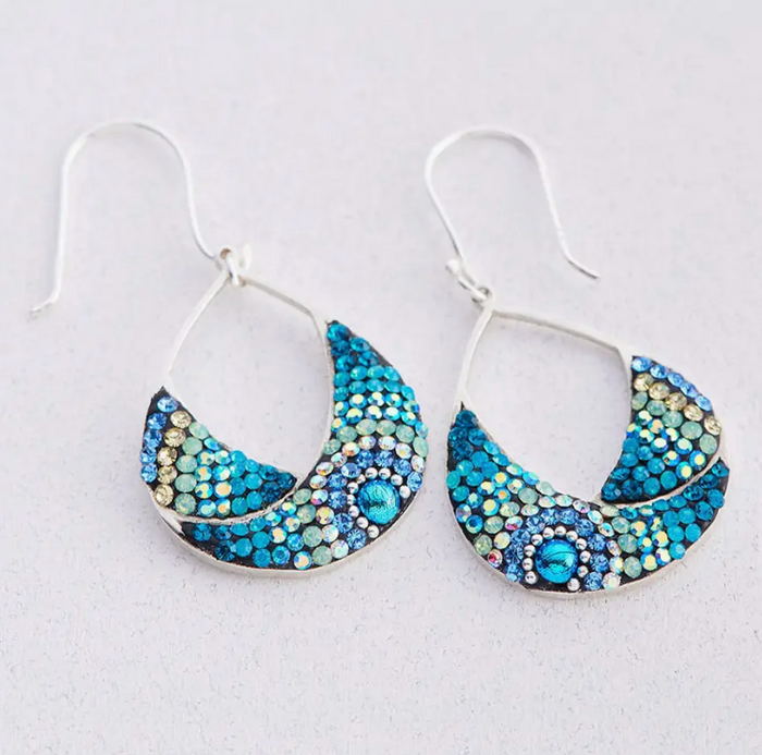 Split Pear Earrings