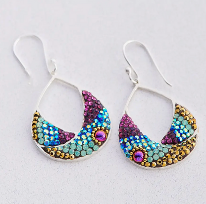 Split Pear Earrings