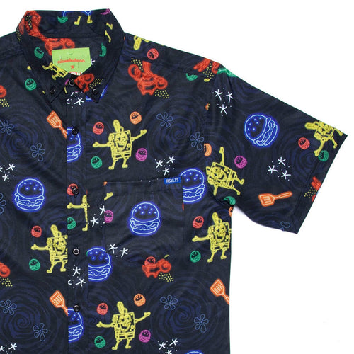 RSVLTS XS Nickelodeon Short Sleeve Shirt SpongeBob "Pretty Patties" – KUNUFLEX Short Sleeve Shirt