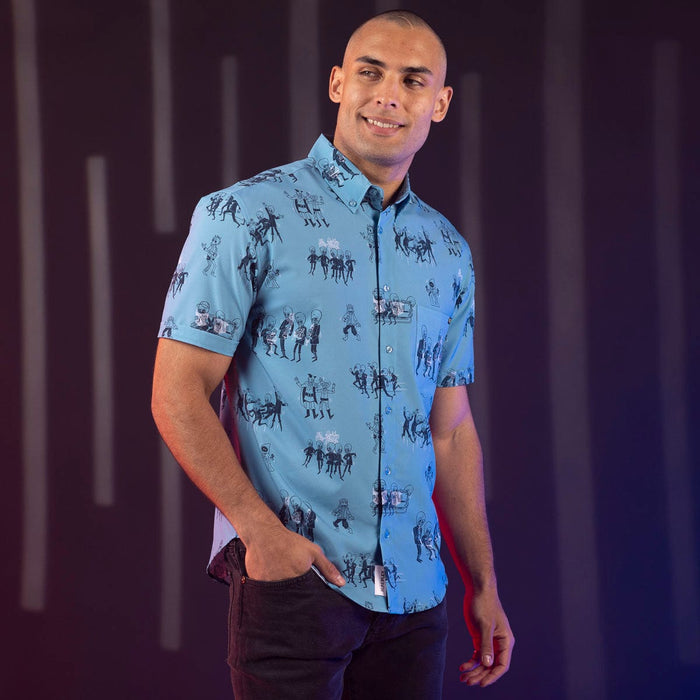 RSVLTS Star Wars Short Sleeve Shirt Star Wars™ "A Hard Day's Node" – KUNUFLEX Short Sleeve Shirt